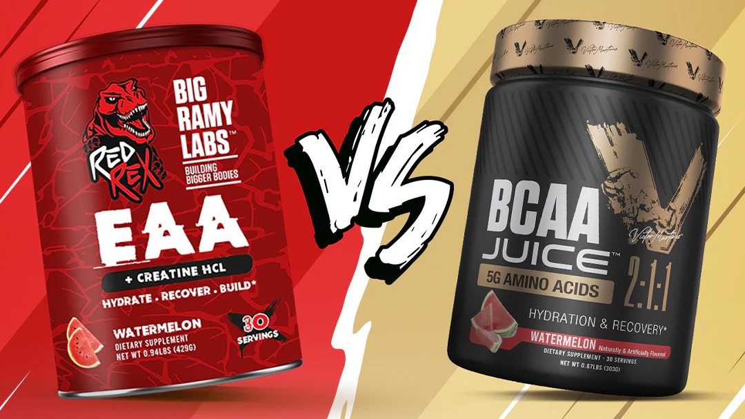 EAA vs BCAA : efficaces ou inutiles ? 1 EAA vs BCAA supplement comparison chart